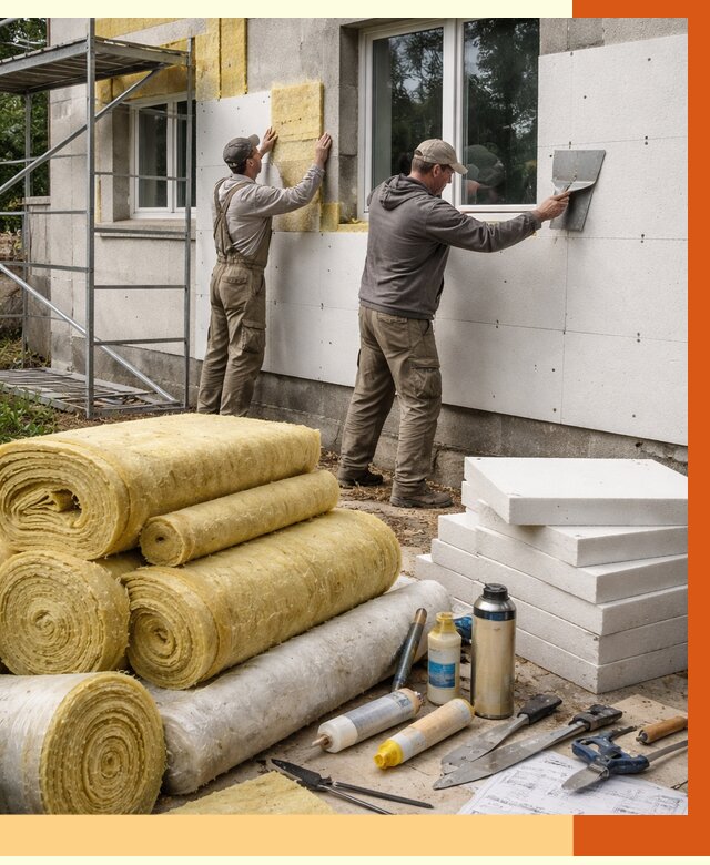 Утепление домов в Ленинске-Кузнецком под ключ от 4293 руб/м2 | Профессионально — ТепломастерЛнн