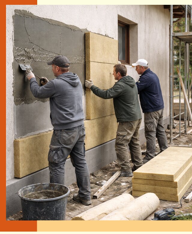 Утепление частного дома в Ленинске-Кузнецком — тепло, экономия и надежность