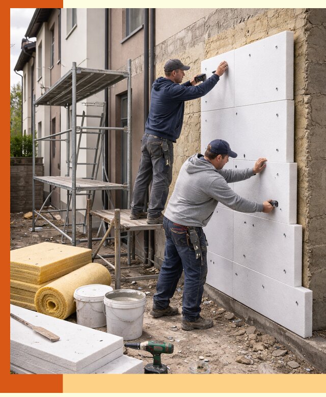 Утепление таунхауса с гарантией комфорта в Ленинске-Кузнецком