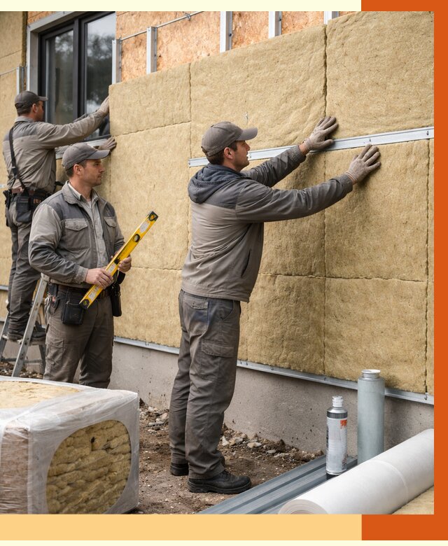 Утепление дома из SIP панелей в Ленинске-Кузнецком от 6337 руб./м² под ключ | ТепломастерЛнн