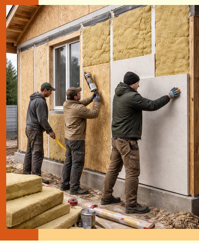 Профессиональное утепление дома из SIP-панелей в Ленинске-Кузнецком