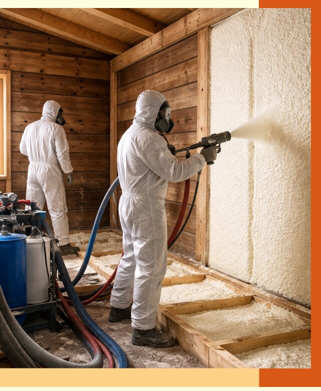 Утепление бани ппу в Ленинске-Кузнецком под ключ от 4293 руб./м2 | ТепломастерЛнн - напыление и монтаж ппу