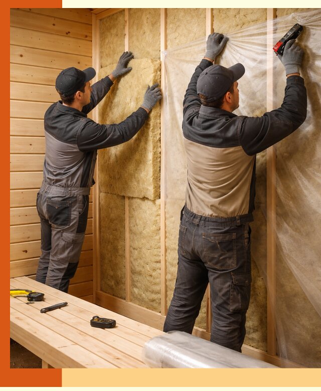 Профессиональное утепление сауны в Ленинске-Кузнецком с гарантиями качества