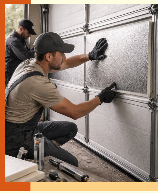 Утепление гаражных ворот в Ленинске-Кузнецком качественно и надежно