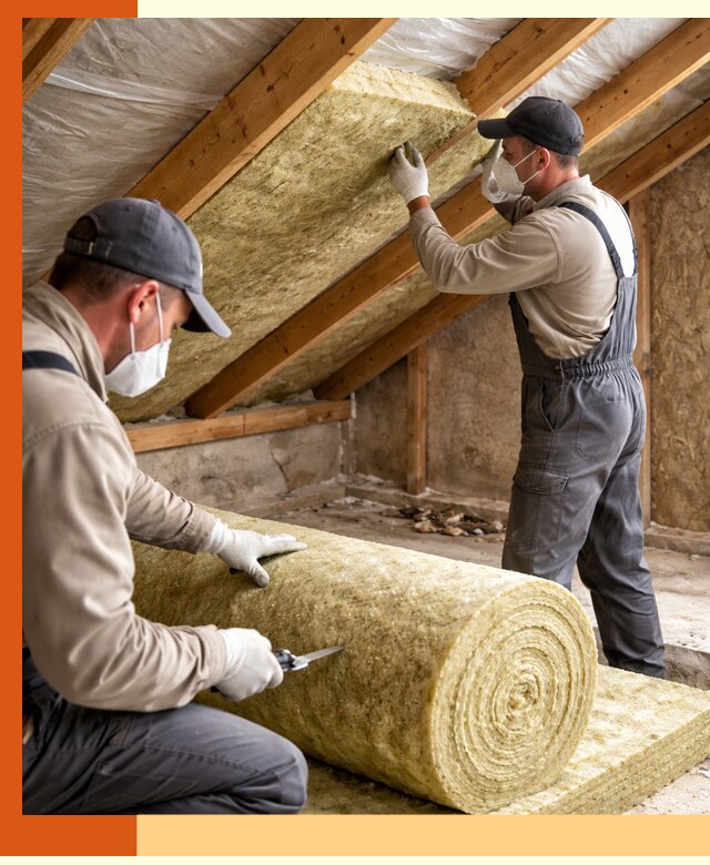 Утепление чердака минватой быстро и качественно в Ленинске-Кузнецком