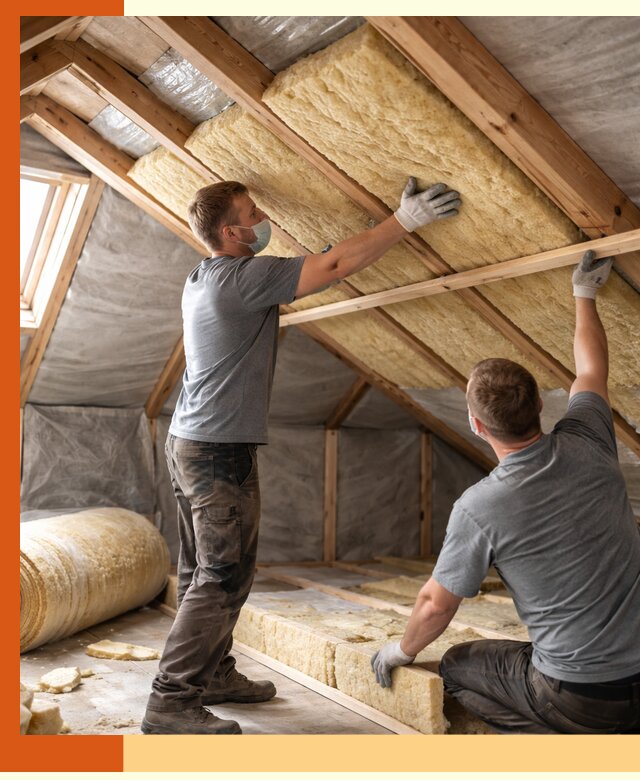 Утепление мансарды минеральной ватой в Ленинске-Кузнецком — быстро и качественно