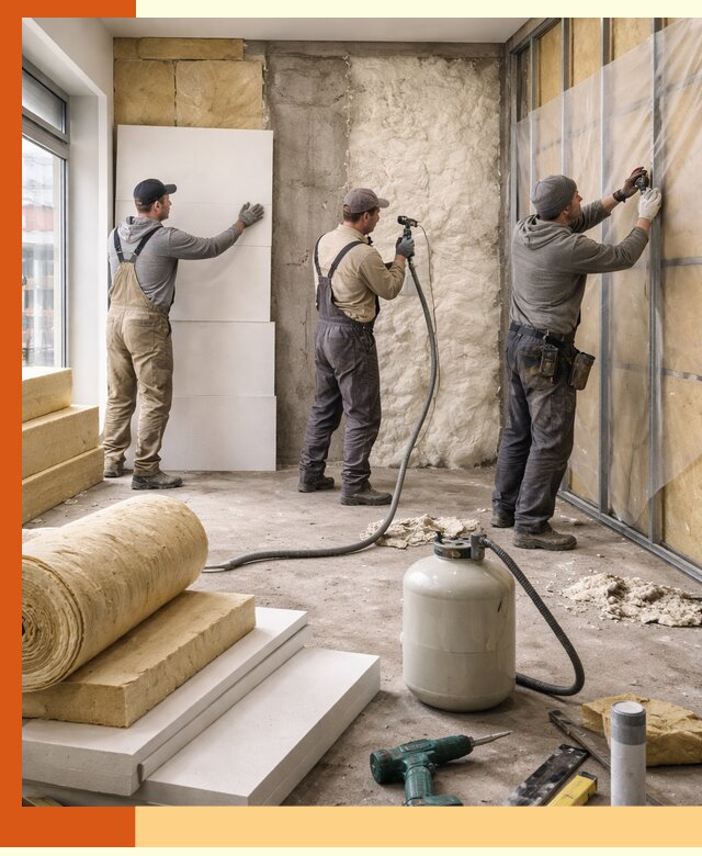 Утепление магазина в Ленинске-Кузнецком: комплексные решения по теплоизоляции