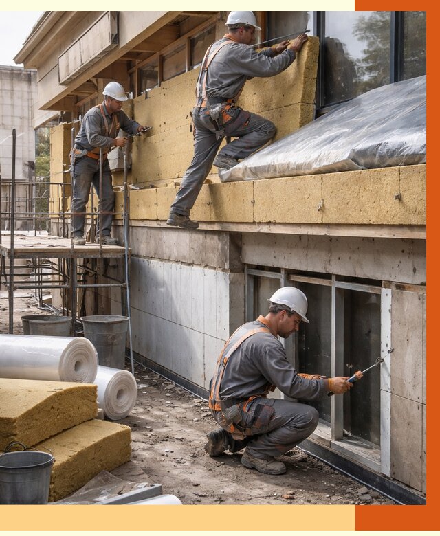 Утепление ресторана в Ленинске-Кузнецком под ключ от 664365 руб/м2 | Комплексное решение от ТепломастерЛнн