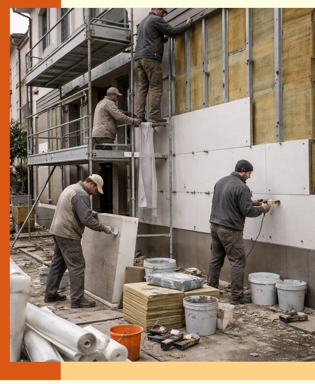 Утепление гостиницы под ключ в Ленинске-Кузнецком с гарантией качества