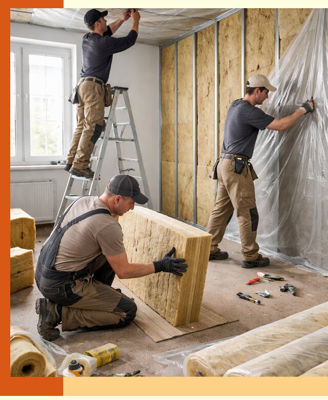 Утепление офисных помещений под ключ в Ленинске-Кузнецком