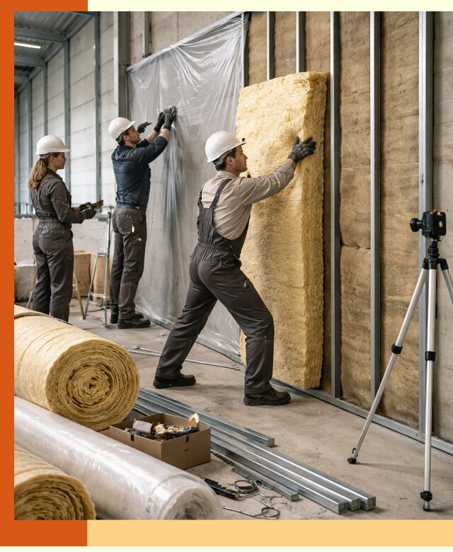 Утепление складского терминала в Ленинске-Кузнецком профессионально и надёжно