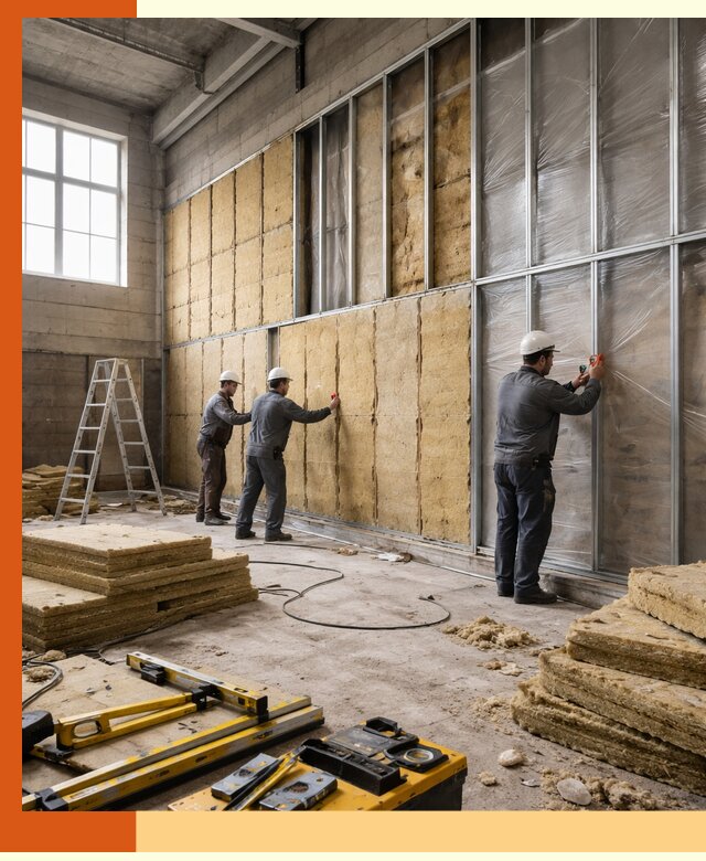 Утепление спортивного зала в Ленинске-Кузнецком качественно и недорого