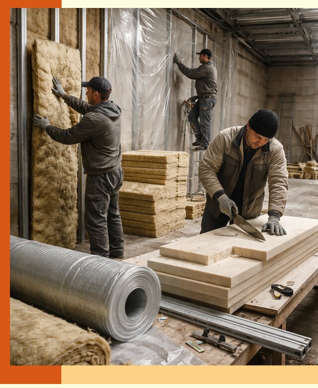 Утепление торгового склада в Ленинске-Кузнецком с энергоэффективными решениями