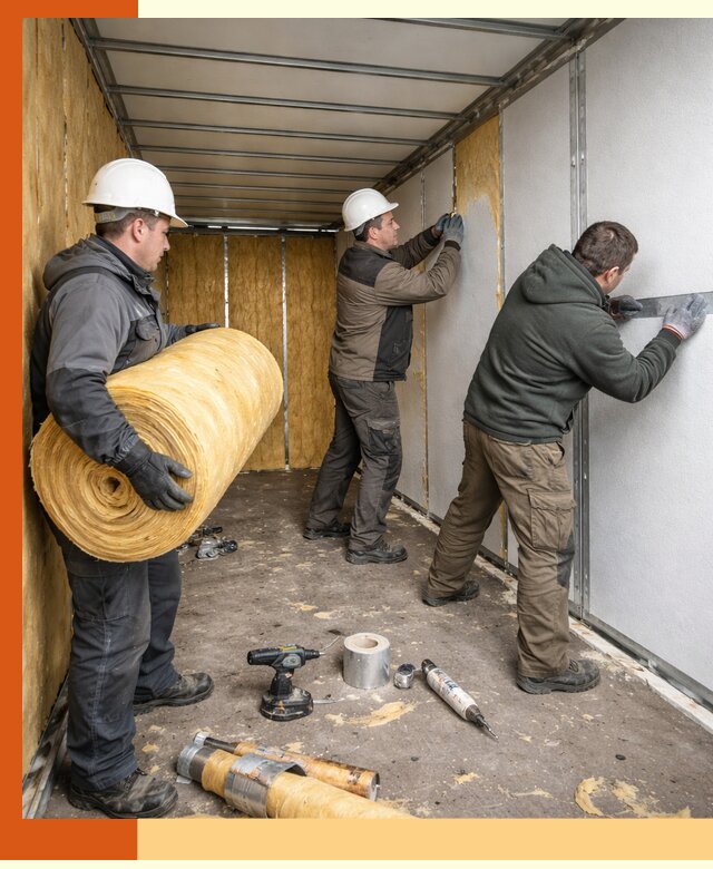 Утепление рефрижераторного контейнера в Ленинске-Кузнецком профессионально и надежно