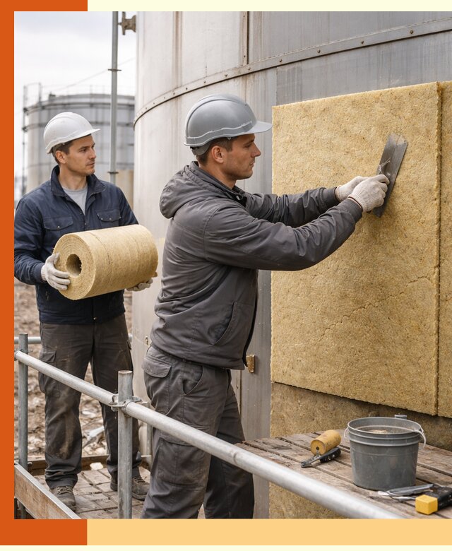 Профессиональное утепление резервуара и теплоизоляция в Ленинске-Кузнецком