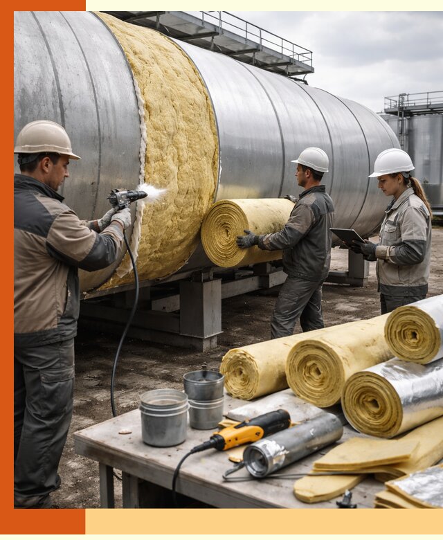 Утепление цистерны в Ленинске-Кузнецком — утеплители и монтаж под ключ