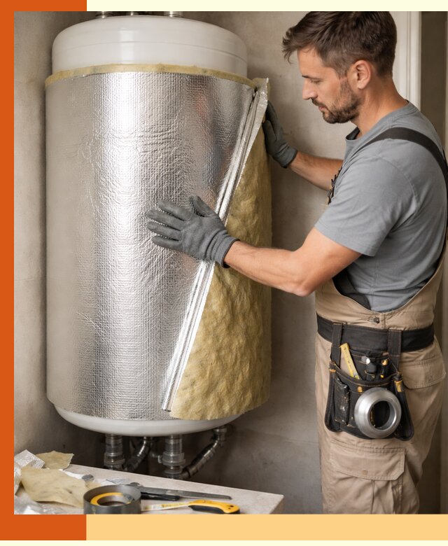 Утепление бойлера в Ленинске-Кузнецком для снижения теплопотерь и экономии энергии