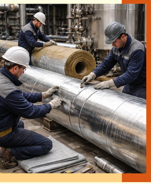 Утепление технологического оборудования в Ленинске-Кузнецком от 4293 руб. за м2 | ТепломастерЛнн