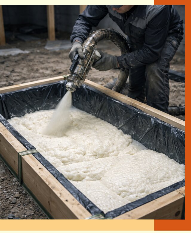 Заливка ППУ в формы в Ленинске-Кузнецком от 2555 руб. — утепление форм под ключ | ТепломастерЛнн