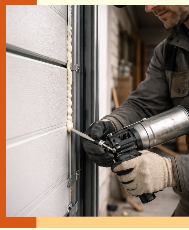 Заполнение пустот ворот в Ленинске-Кузнецком профессионально и герметично