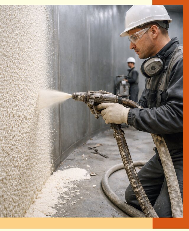 Утепление резервуара жидкой теплоизоляцией в Ленинске-Кузнецком от 66437 руб. под ключ | ТепломастерЛнн