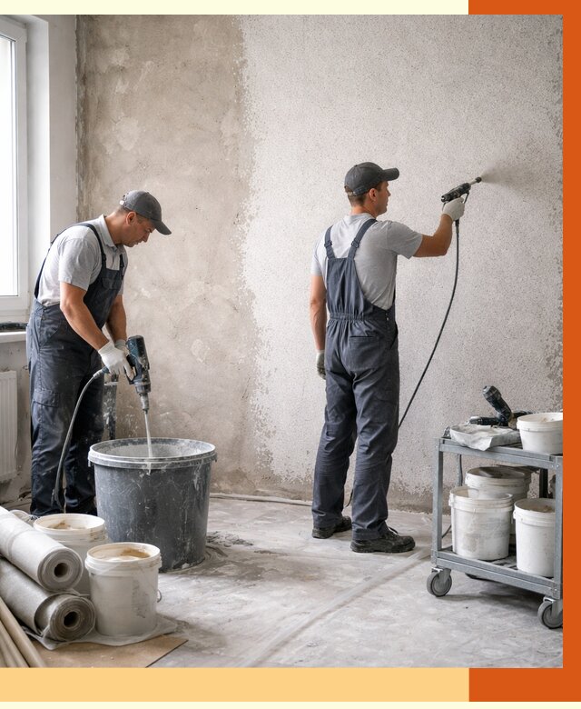 Утепление стен жидкой теплоизоляцией в Ленинске-Кузнецком от 4293 руб/м² | ТепломастерЛнн