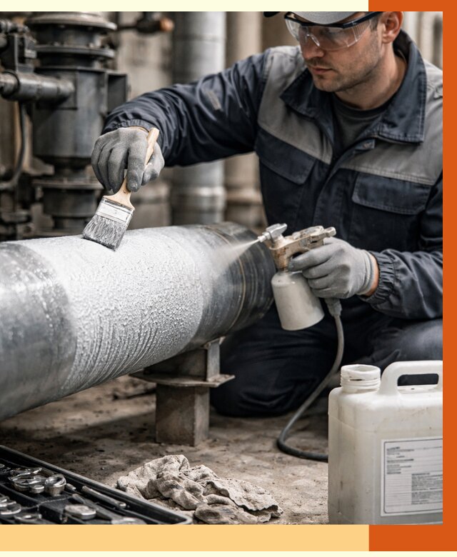 Утепление оборудования жидкой теплоизоляцией в Ленинске-Кузнецком от 4599 руб. | ТепломастерЛнн