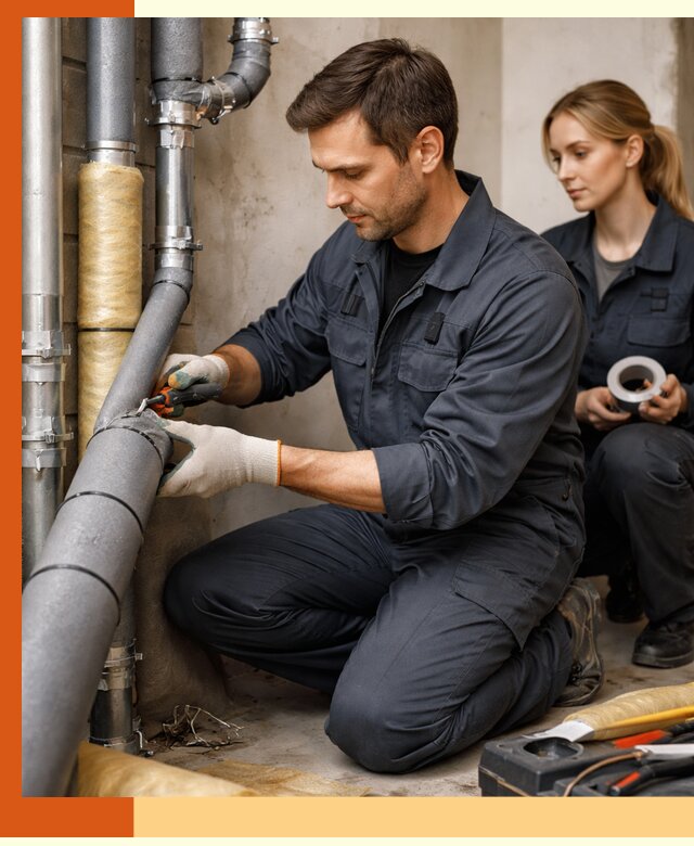 Шумоизоляция труб в Ленинске-Кузнецком: профессиональная звукоизоляция под ключ