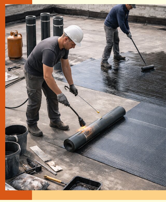 Гидроизоляция кровли в Ленинске-Кузнецком — надежная защита от протечек