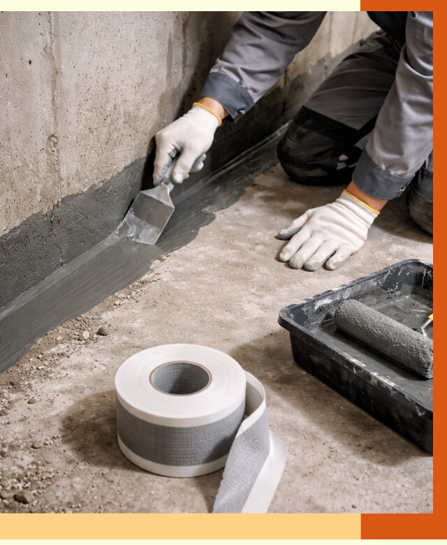 Гидроизоляция швов и герметизация стыков в Ленинске-Кузнецком от 1278 руб. | ТепломастерЛнн