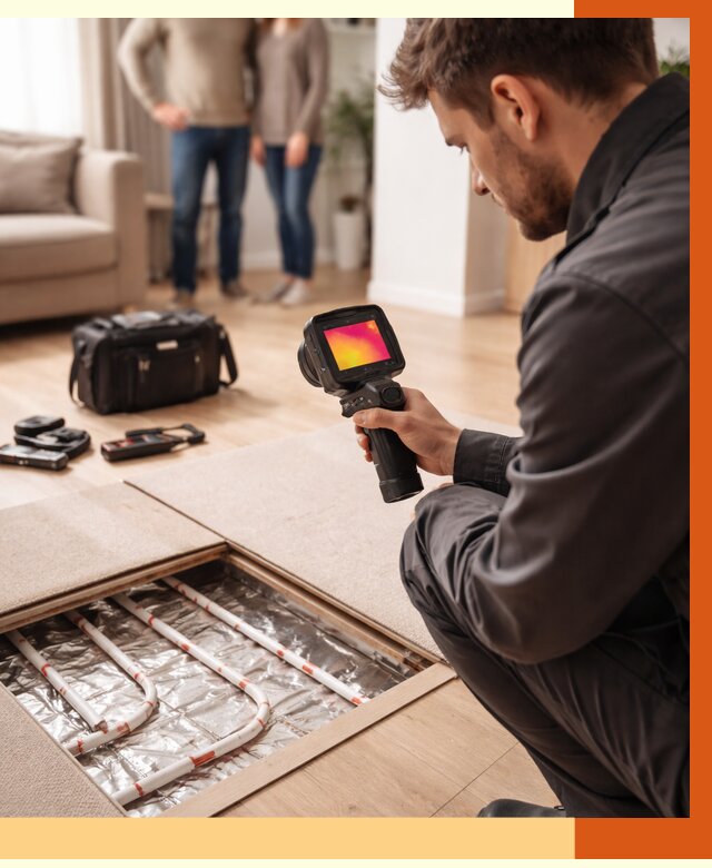 Тепловизионное обследование теплого пола в Ленинске-Кузнецком от 4599 руб. — ТепломастерЛнн