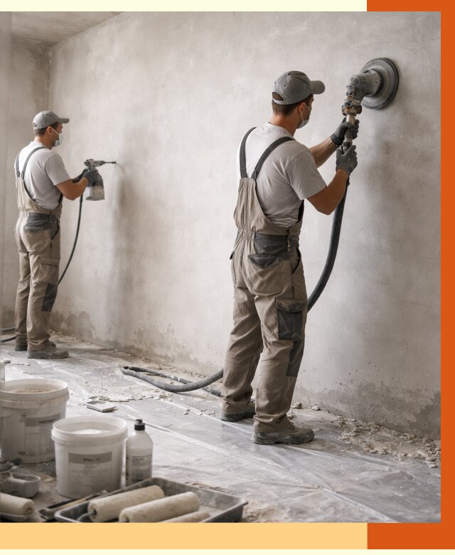 Подготовка поверхности под напыление в Ленинске-Кузнецком от 1227 руб. — ТепломастерЛнн