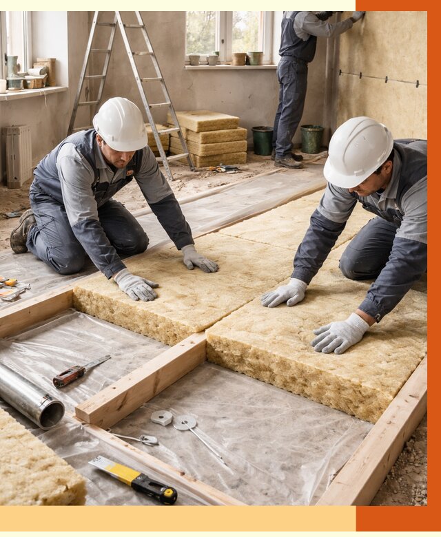 Восстановление теплоизоляции в Ленинске-Кузнецком от 8688 руб. — ремонт утепления под ключ | ТепломастерЛнн