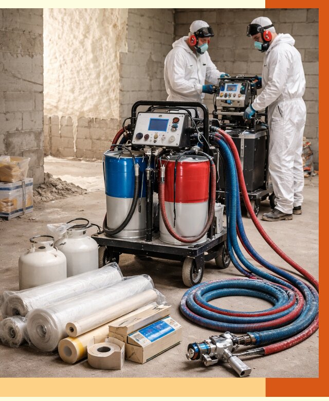 Аренда установки для напыления ППУ в Ленинске-Кузнецком от 35774 руб. | ТепломастерЛнн