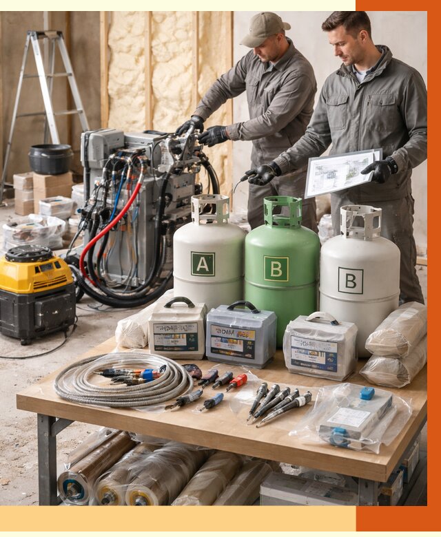 Продажа компонентов ППУ с консультацией в Ленинске-Кузнецком от 4293 руб. | ТепломастерЛнн