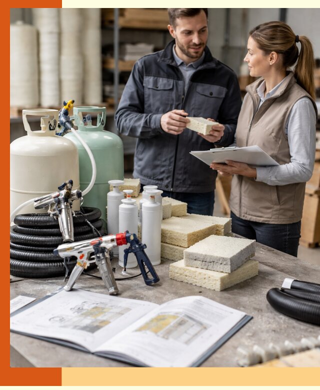 Продажа компонентов ППУ с профессиональной консультацией в Ленинске-Кузнецком